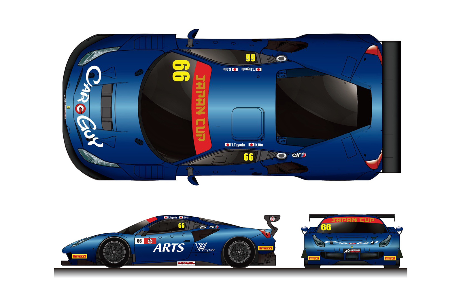 CarGuy Racingが2025年Japan CupにFerrari 488 GT3 Evoで参戦！ | GT